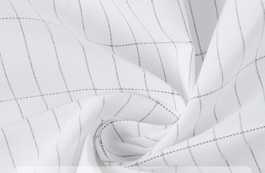 80/20 silver grid fabric close-up