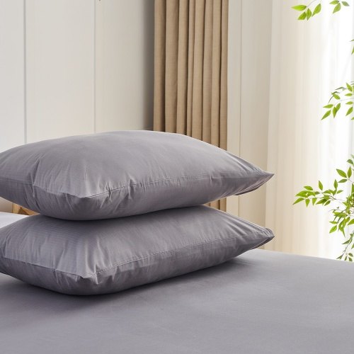 Grey grounding pillowcases