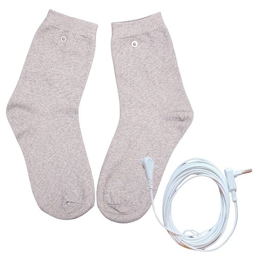Grounding socks with connecting cord
